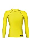 Aeroskin Nylon Long Sleeve Rash Guard, Solid Colors