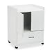 New-Vertiflex FC830GY - Mobile Deluxe Coffee Bar, 23w x 19d x 30-3/4h, Gray - VRTFC830GY