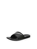 Nike Chanclas Benassi Swoosh (Negro)