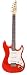 Barcelona Beginner Series Double Cutaway Electric Guitar Bundle with 10-Watt Amp, Gig Bag, Strap, and Accessories - Metallic Red image 1