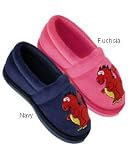Dragon Navy Slippers Size7/8