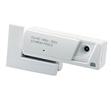 ELECOM WEB�J���� 200����f 1/4.5�C���`CMOS�Z���T �}�C�N���� FullHD�Ή� �z���C�g UCAM-DLD200BAWH