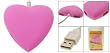 Pretty Pink Heart Shaped USB Hub