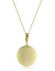 Dean Davidson "CATWALK" Gold Disc Pendant Necklace