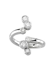 Ann Harrington Jewelry 14k White Gold 9/10 Ct Tw Diamond Right Hand Ring