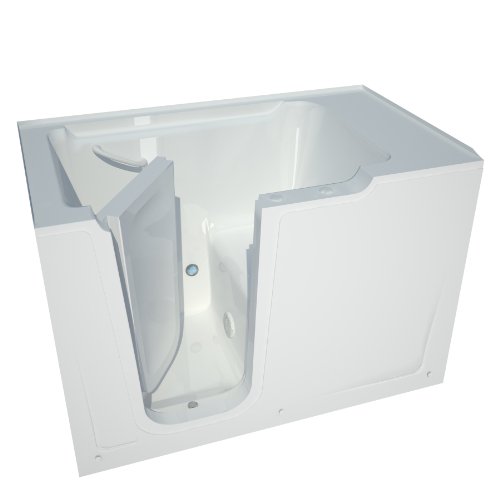 Meditub MT3660LWS Bariatric 36 by 60 by 40Inch Walk In Soaker Bathtub