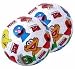 Sesame Street Soccer ball - 4in Elmo & friends soft vinyl ball (2pcs)
