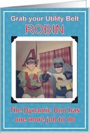  BATMAN and ROBIN - Usher Card