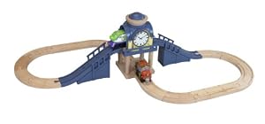 Chuggington Wooden Railway Koko and Hodge's Clock Tower Set