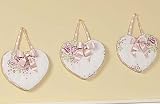 Pink and Sage Shabby Chic Wall Hanging Accessories by JoJo Designs