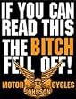 Big Johnson Bitch Fell Off Sticker
