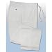Cubavera Men's Plain Front Drawstring Waistband Linen Rayon Blend Pants in Bright White - M