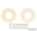 Du-Bro 638 No. 10 Nylon Flat Washer (8-Pack)