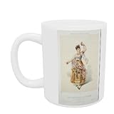 Galli Marie in the role of Carmen in 'Carmen' by Georges Bizet (1840-75) (colour litho) by French School - Mug - Standard Size
