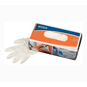 Draper 54780 Disposable Latex Gloves Large x100