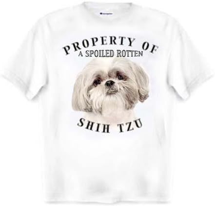 Shih Tzu Property Of Adult T Shirt - XL