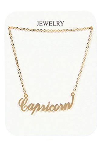 Love Melrose Womens Zodiac Sign Fashion Necklace