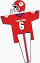 Franklin Clemson Tigers Youth Helmet and Football Uniform Set (Small)