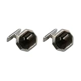 Baltic Cherry Amber and Sterling Silver Deluded Cufflinks