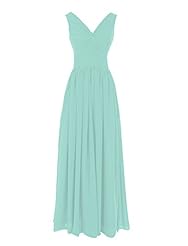 Chiffon Ruched Belted Evening Dress/Prom Dress/Party Dress 