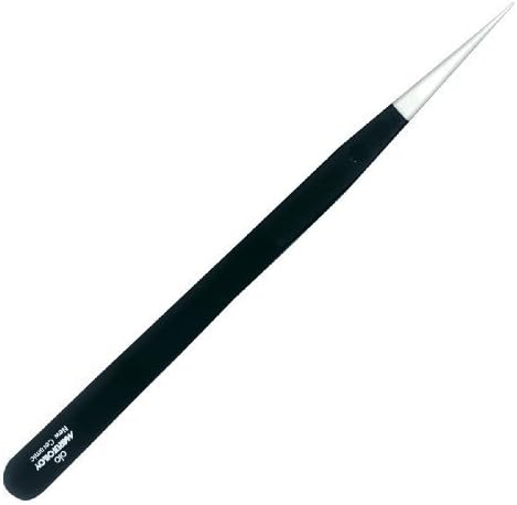 KEIBA New ceramic Tip Tweezers Type S TC-S01 [Japan Import] by MARUTO HASEGAWA KOSAKUJO