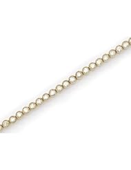 14K Yellow Gold Diamond Channel Bracelet