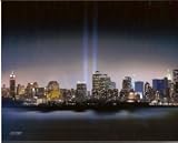 World Trade Center Lights At Night NYC 8x10 Photo