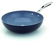 GreenPan, Vienna Black Aluminium, 30 cm, Open Stir Fry Pan / Wok, Ceramic Non-Stick Coating