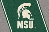 Michigan State Spartans MSU 2' 8 x 3' 10 Team Spirit Area Rug