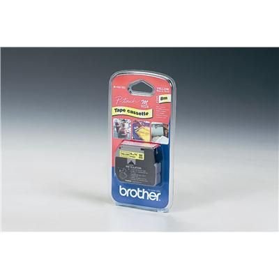 Brother MK621 Farbband 9 mm schwarz auf gelb Preisvergleich