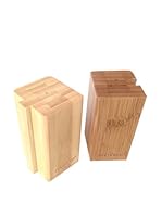 Bambum Salero y Pimentero 2 Piezas Pozole Bbpz01 Marrón