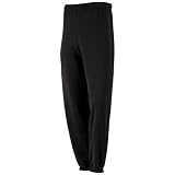 adidas Men's Team Fleece Pant,Black / White / White,X-Large