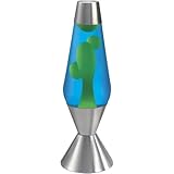 Lava Lite 52 oz Lava Lamp - Yellow/Blue/Silver