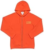 NCAA Illinois Illini Antigua Ladies Mango Orange Front Zip Fleece Hoody