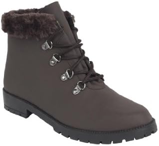 Outdoor Elements Water-Repellent Wide Width Hiker Boots Brown,7 1/2 M