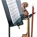 String Swing On-Stage Use CC08 Music Stand Violin Hanger Violin Stand with Bow Peg