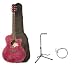 Luna Flora Series FLO Full Size Acoustic Guitar Combo with AB Gig Bag, Stand, and Strings -