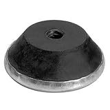 Rc-5 Neoprene Leveling Mount W/ Glide Cup - Red