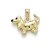 dachshund34 - 14k Enameled Dachshund Pendant