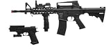Colt on Duty Kit with Dpms A11, Colt Mk Iv with Flashlight, Laser and 500 .12g Bbs