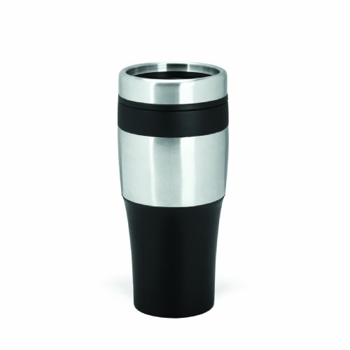 Design For Living 14-Ounce Double Wall Stainless Steel Coffee Set, Set of 2