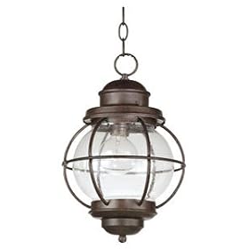 Kenroy Home 90965GC Hatteras Hanging Lantern, Gilded Copper by Kenroy Home