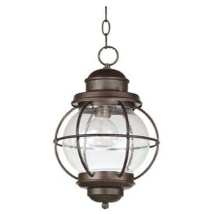Kenroy Home 90965BL Hatteras Hanging Lantern, Black by 