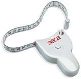 Circumference measuring band with automatic roll-up -INCH