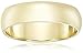 Amazon Collection Classic Fit 10K Gold Wedding Band, 6mm