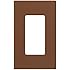 Lutron SC-1-SI Claro Single-gang Wallplate Sienna