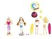 Polly Pocket Pop 'N Swap Fashion Frenzy Beach Doll Set