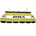 University of Iowa 40 Inch Stained Glass Tiffany Light