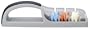Global Minosharp 3 Stage Sharpener, Gray/Pink