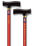 Straight Adjustable Aluminum Cane With Fritz Handle US Marine